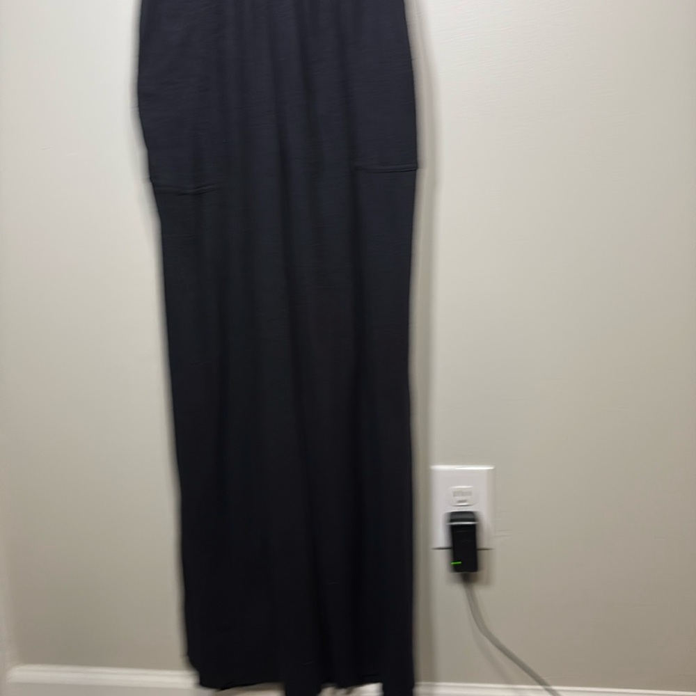 Free People Womens Black DreamJumpsuit XS Sleeveless Wide Leg FP Beach - Picture 4 of 15